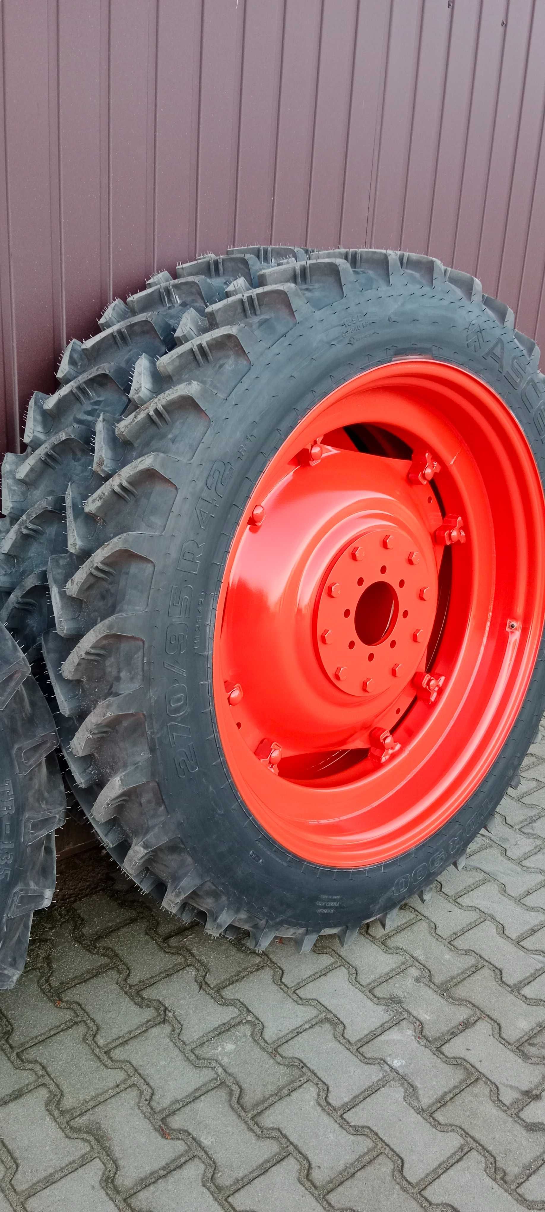 Koła wąskie do międzyrzędzi 9,5 R28 i 11,2 R42 do KUBOTA