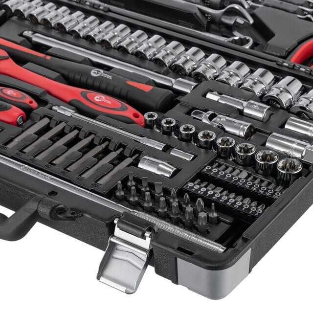 Набір інструментів 119 од. INTERTOOL Professional, набір ключів