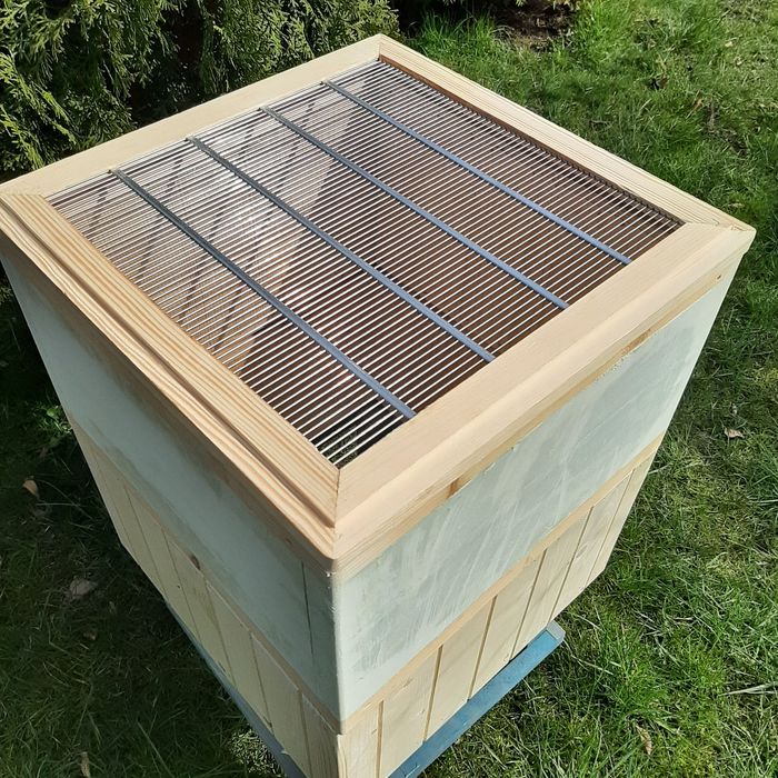 Ul ule Wielkopolskie 10 ramkowe korpusy styrodu środku drewno