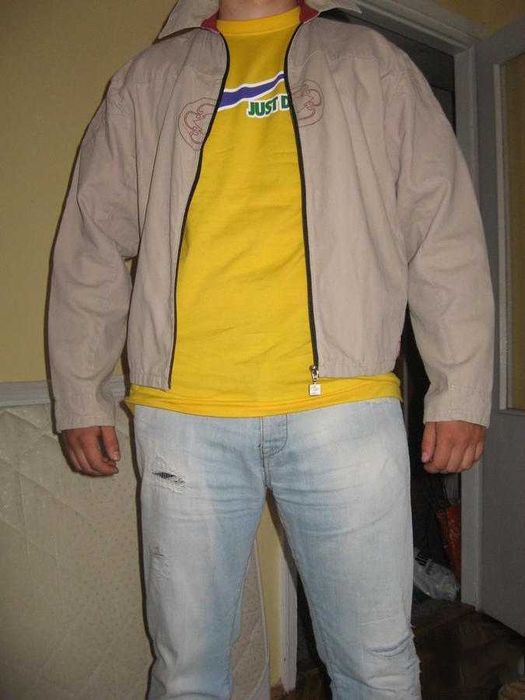 Kurtka Top Secret L M VINTAGE RETRO Jeansowa STREETWEAR męska  damska