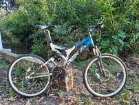 Decathlon Rochrider suspensao total Roda 26