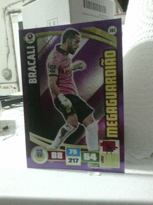 bracali  362  mega guardião retirado carta panini
