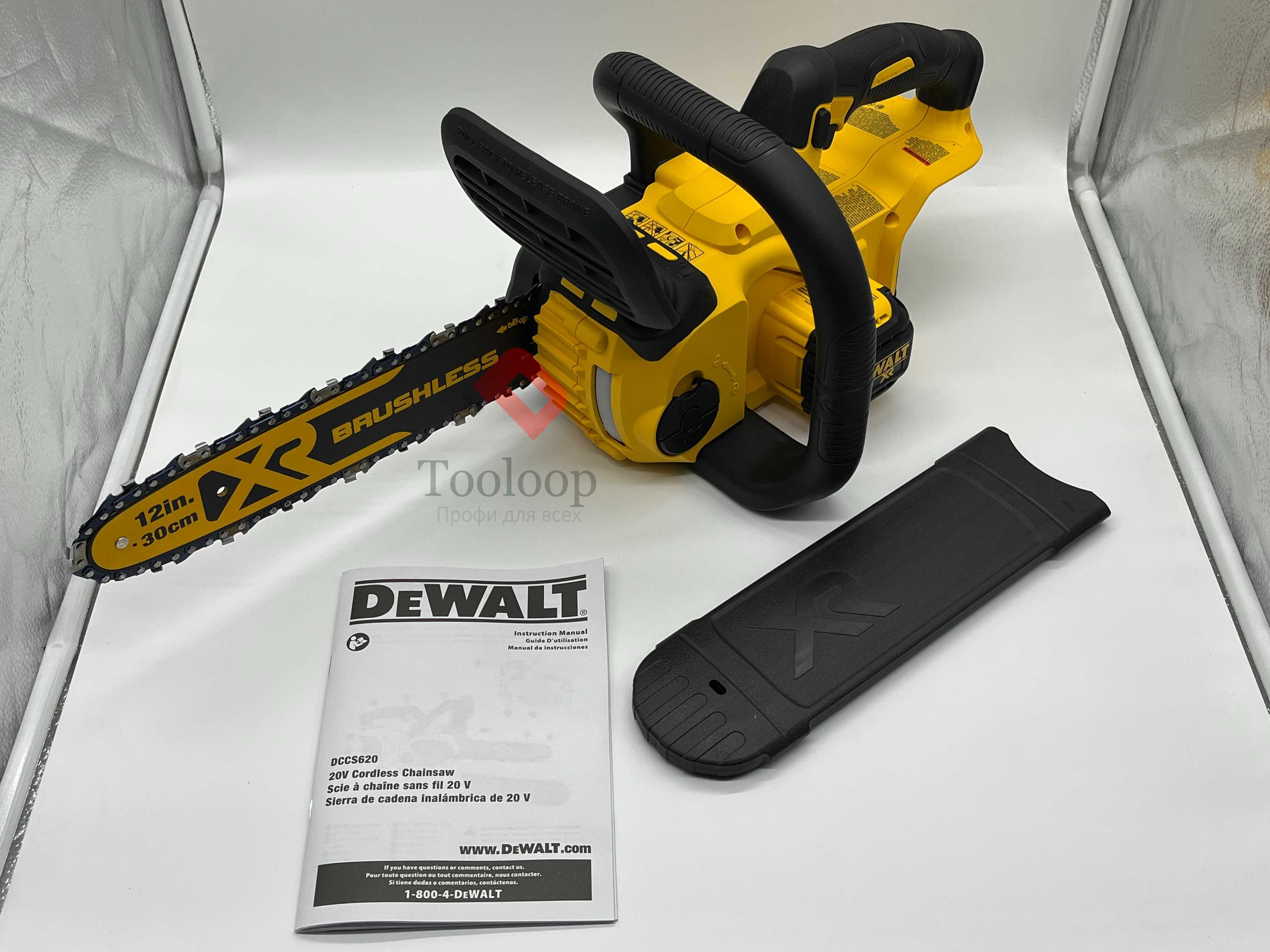 Бесщеточная аккумуляторная цепная пила DEWALT DCCS620B 20V MAX/