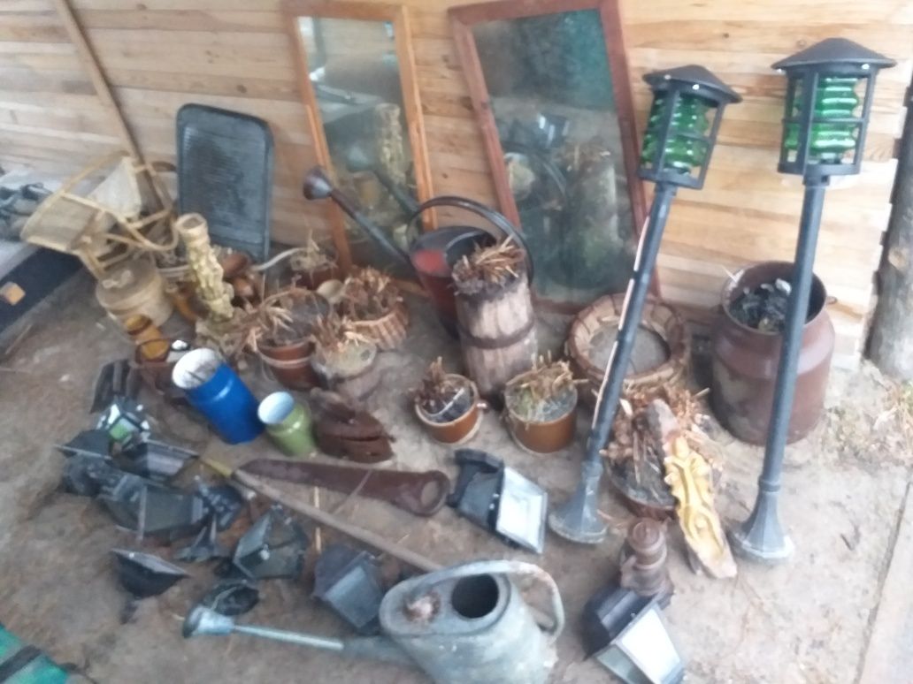 Staropolska graty dzbany Konefka lampy  ozdoby lustra