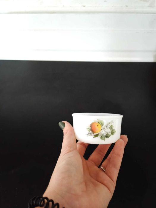 3 Taças Vidro Opalino – 8 cm