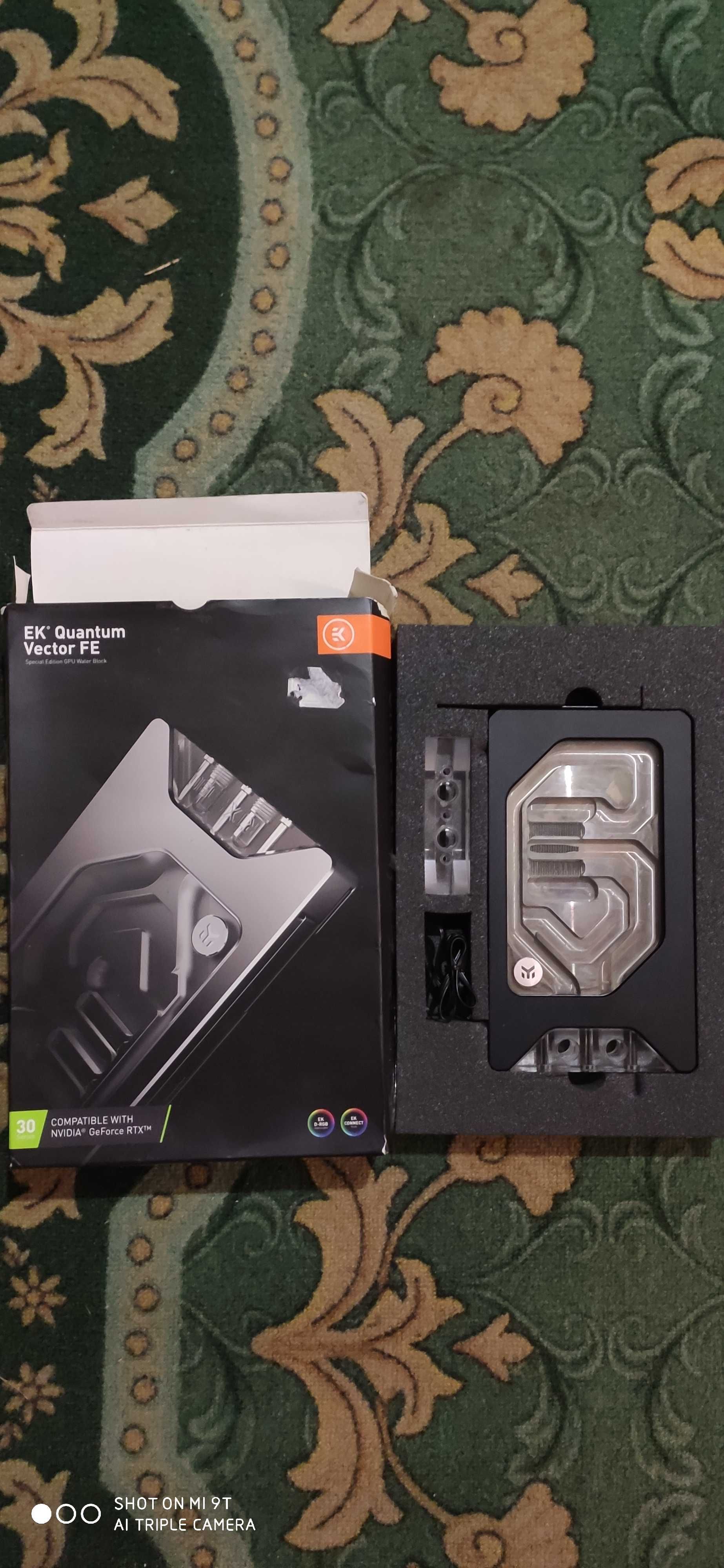 EK-Quantum Vector FE RTX 3090 D-RGB — черный специальный выпуск