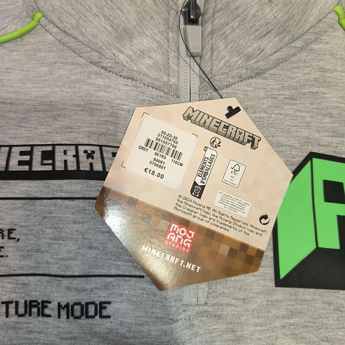 Толстовка кофта 9 10  minecraft майнкрафт стів піксель
