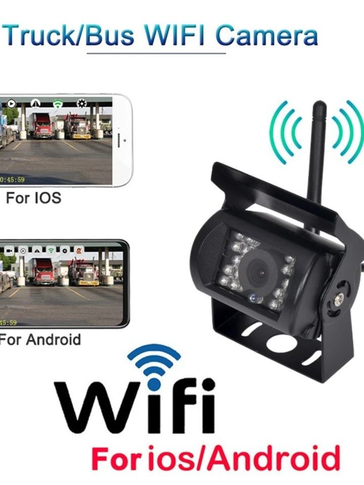 Kamera cofania Wi-Fi do Bus,Truck,autobus,Tir,