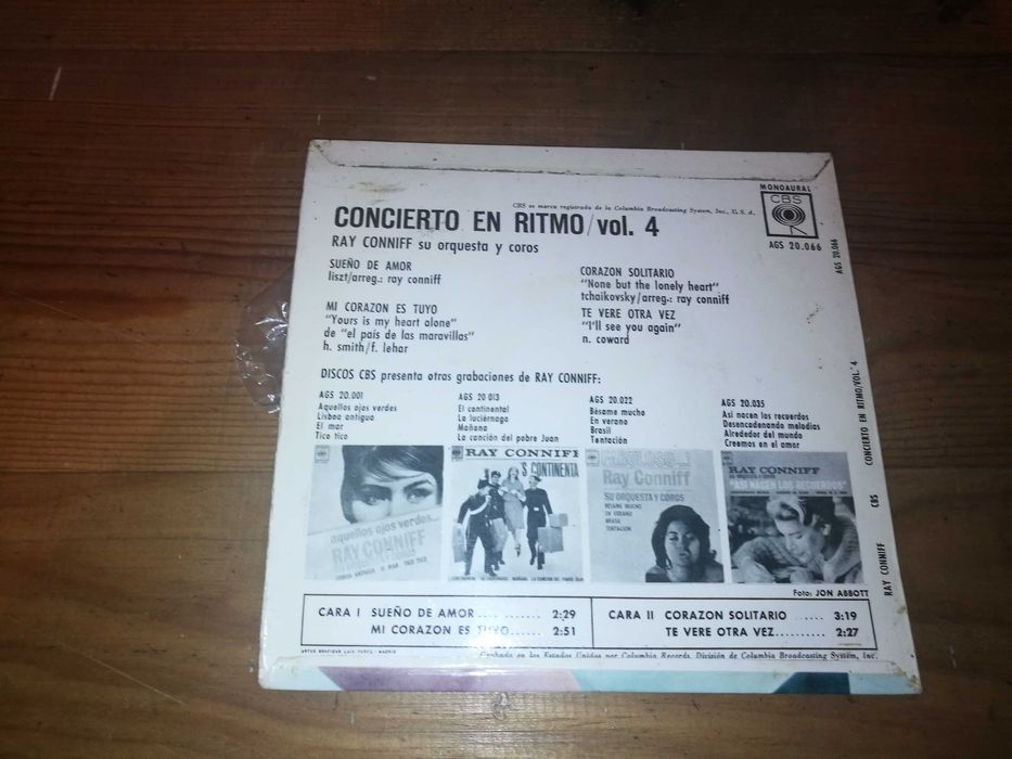 Ray Commiff Y Su Orchestra Y Coros - Concierto En Ritmo VOL.4 SINGLE