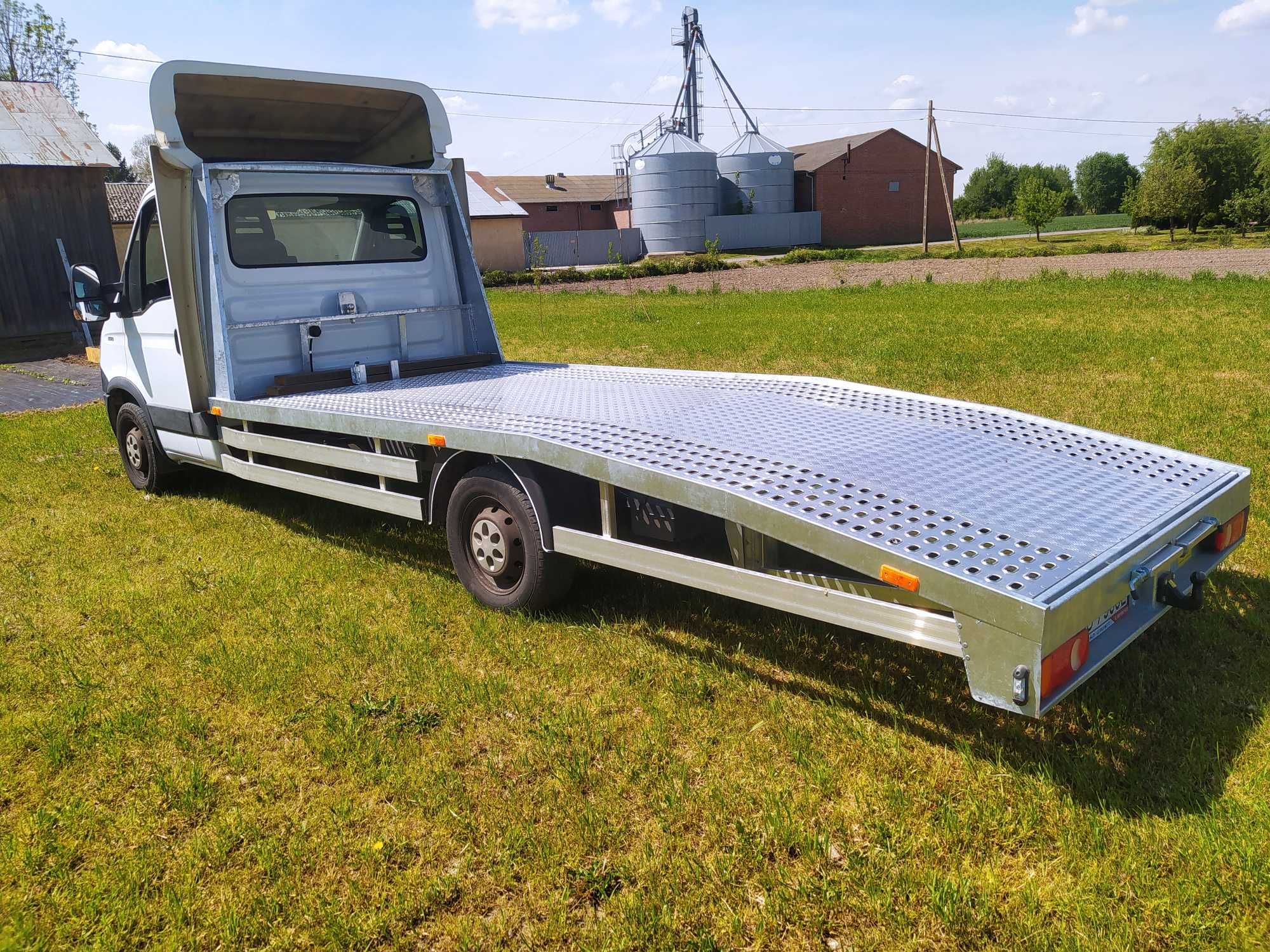 Iveco daily laweta najazd autolaweta