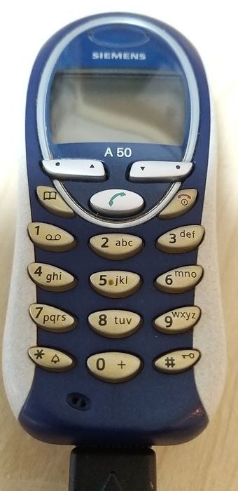 Telemóvel Siemens A50.