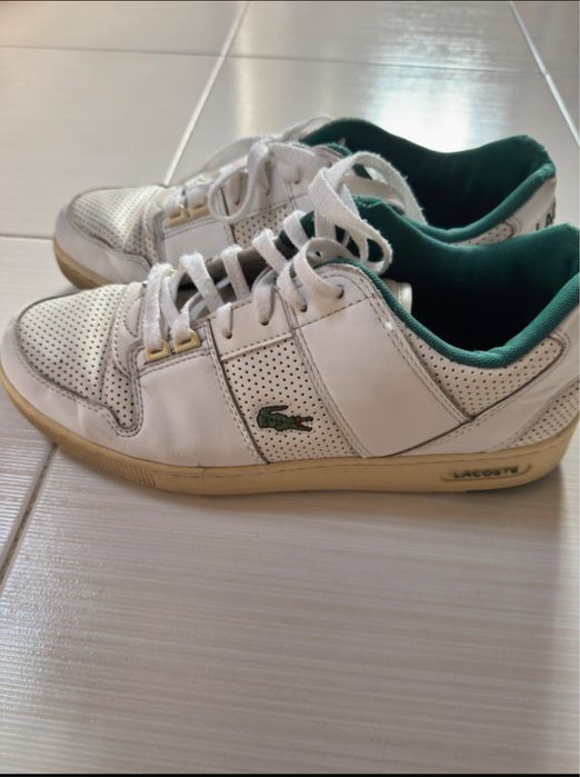 Tenis lacoste brancos