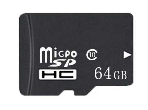 Карта памяти  на 64 Гб для хранения информации