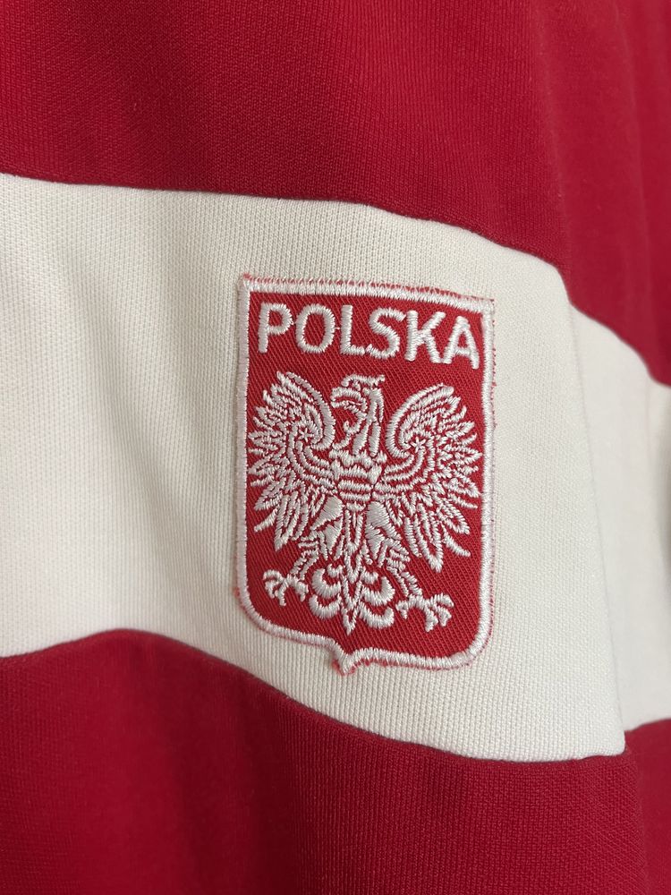 Bluza reprezentacji Polski lata 80