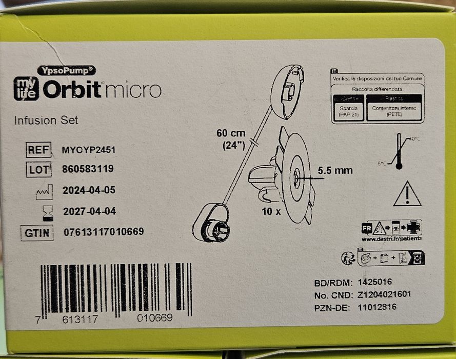 Ypsopump Orbitmicro Orbit micro