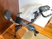 Bicicleta estática com 10 níveis