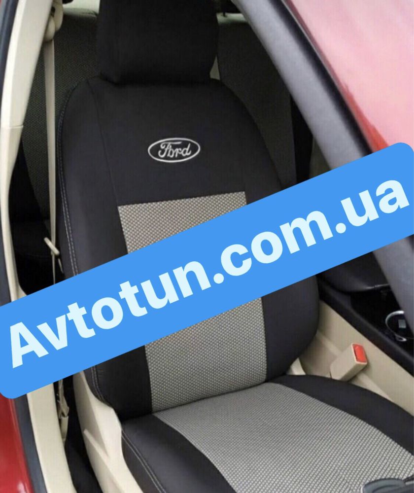 Чохли авточохли чехлы Ford Focus Fusion Mondeo Fiesta C-max Kuga