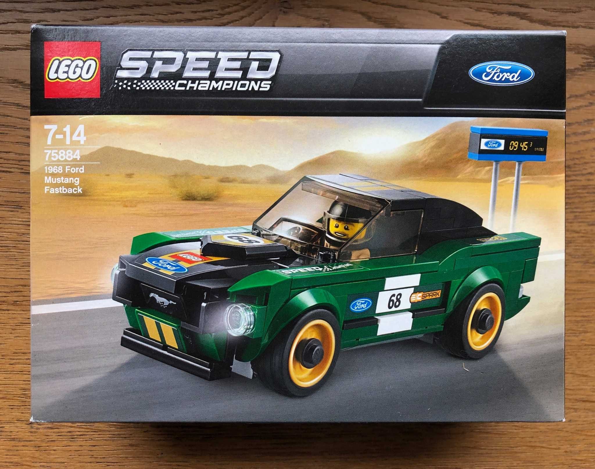 LEGO 75884  Speed Champions Ford Mustang Fastback z 1968 r. NOWE