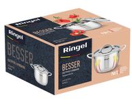 Каструля 5.5 л 24 см Ringel Besser кришка злив Австрія нова Київ