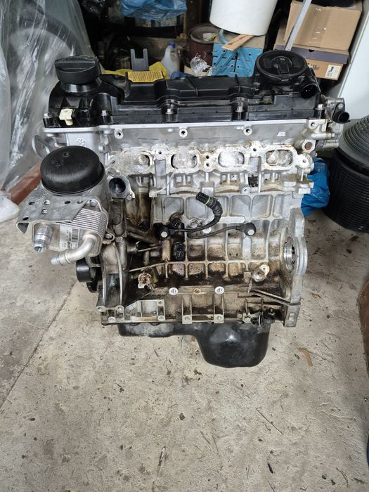 Silnik n43b20a uszkodzona panewka