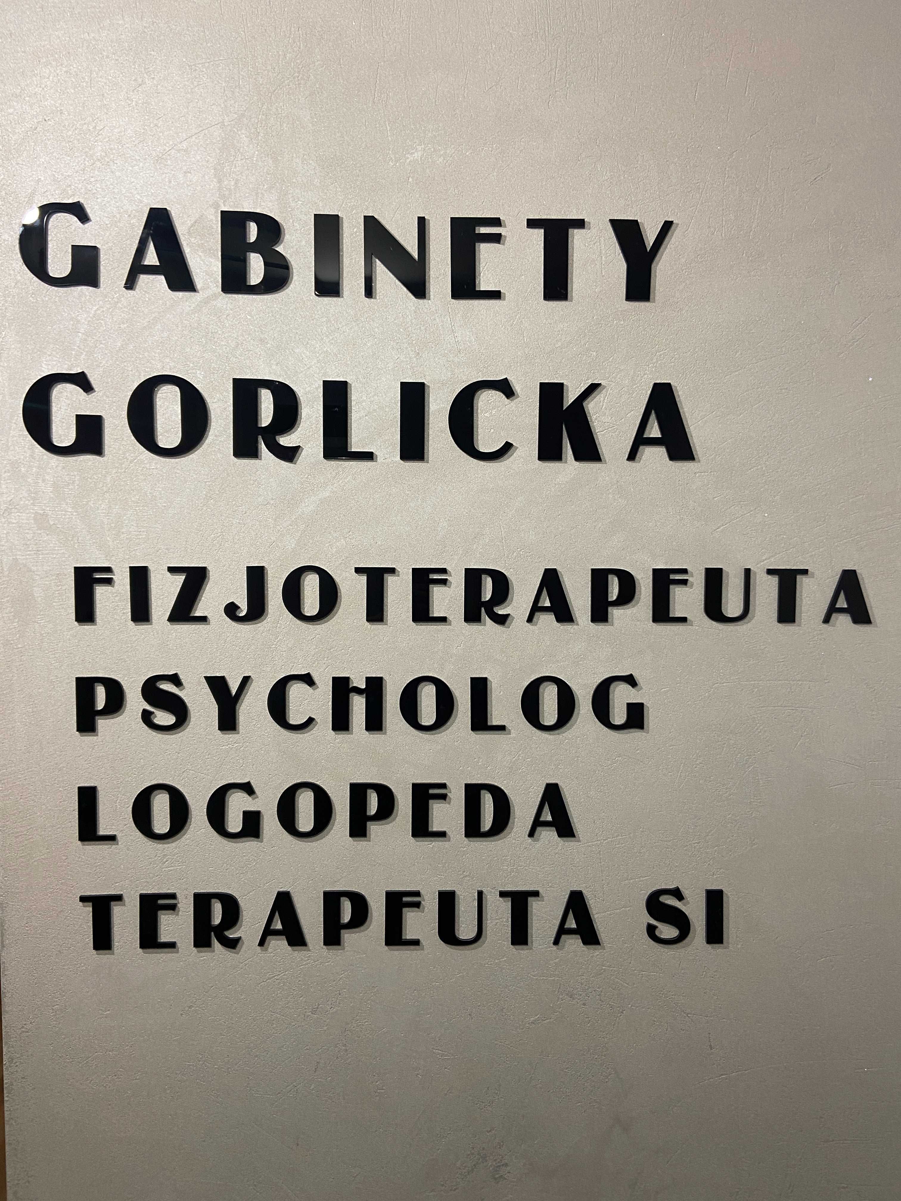 GABINET terapeutyczny SI