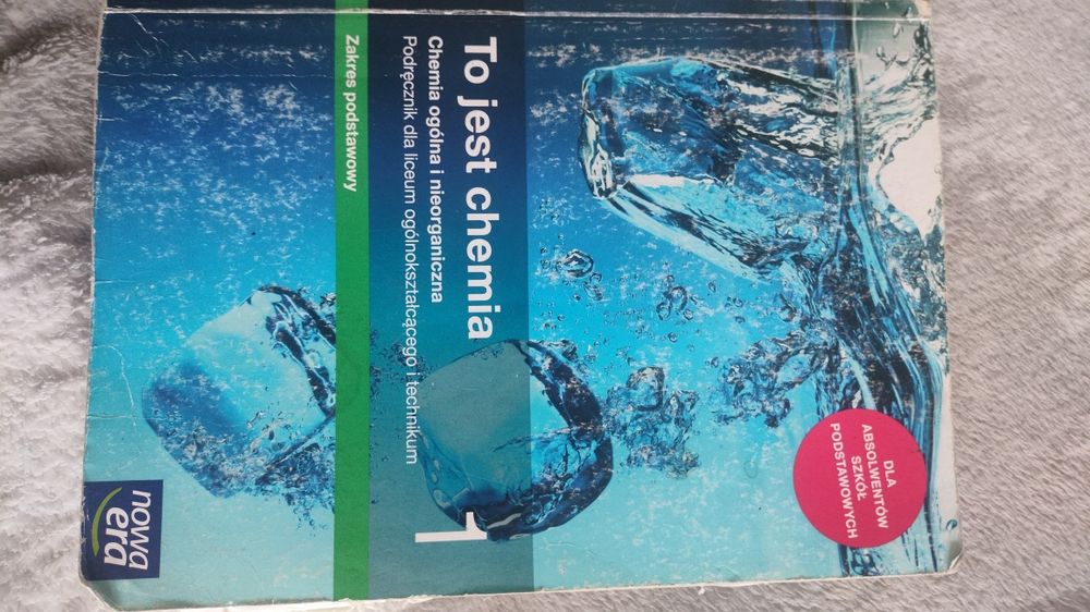 To jest chemia podręcznik do Liceum, Technikum 1 klasa