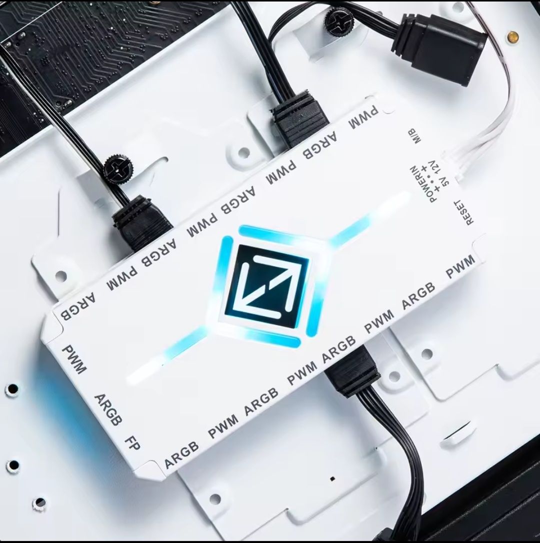 Kontroler aRGB/ PWM rozdzielacz hub 3 w 1, 9 x PWM / aRGB  + pilot
