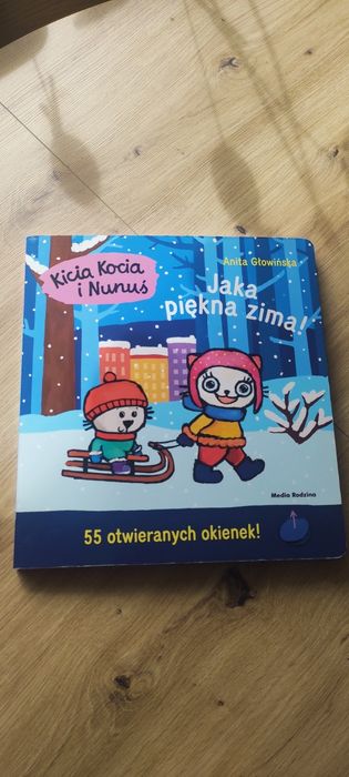 Książka Kicia Kocia otwierane okienka