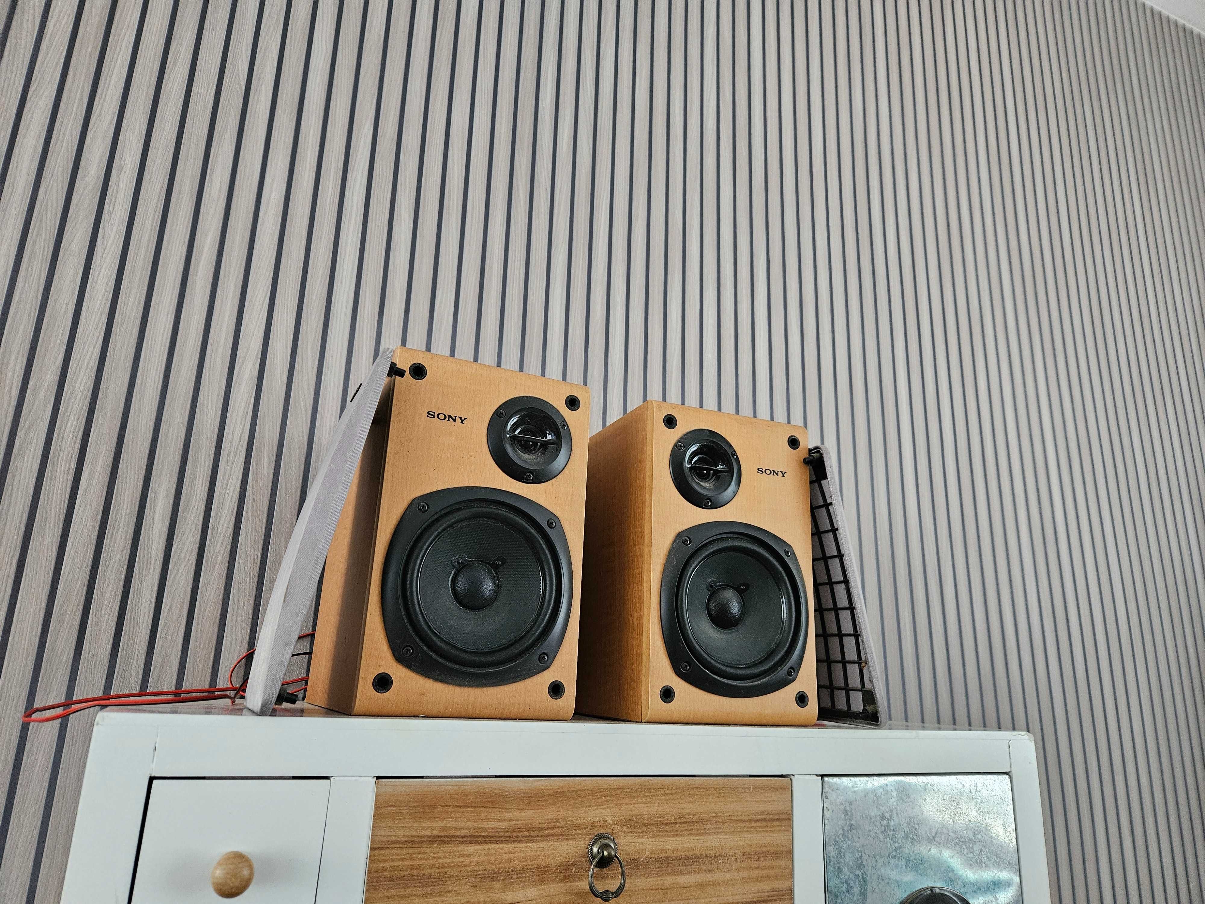 OKAZJA Glosniki kolumny podtawkowe stereo monitory Sony SS CCP1