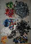 LEGO Bionicle mix, dużo masek, Vezon/Fenrakk
