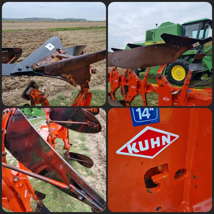 Pług obrotowy KUHN Master 100 4 skibowy