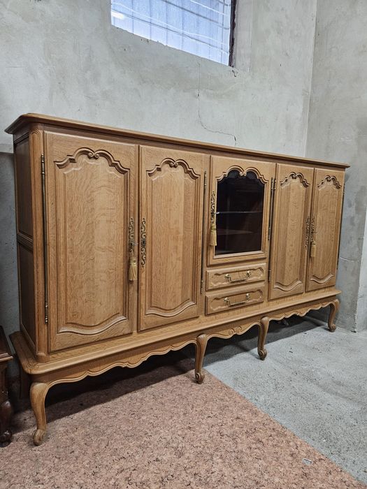 Wysoka komoda ludwikowska kredens Francja /