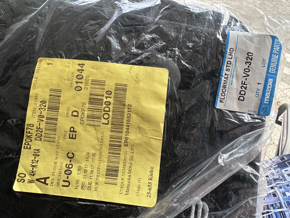 Dywaniki welurowe Mazda CX-3