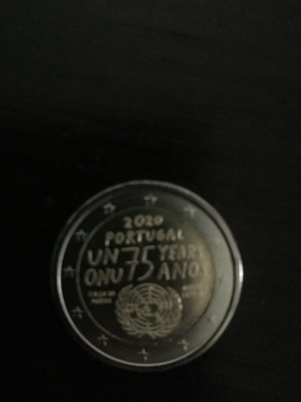 Vendo moeda  2€ comemorativa ONU