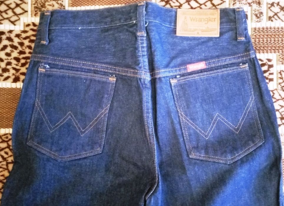 Очень редкие старинные джинсы WRANGLER W31L32 USA made 70е 80е годы