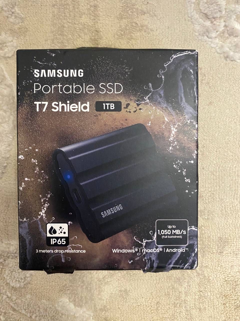 samsung portable ssd t7 shield 1 tb флешка ssd накопичувач терабайт