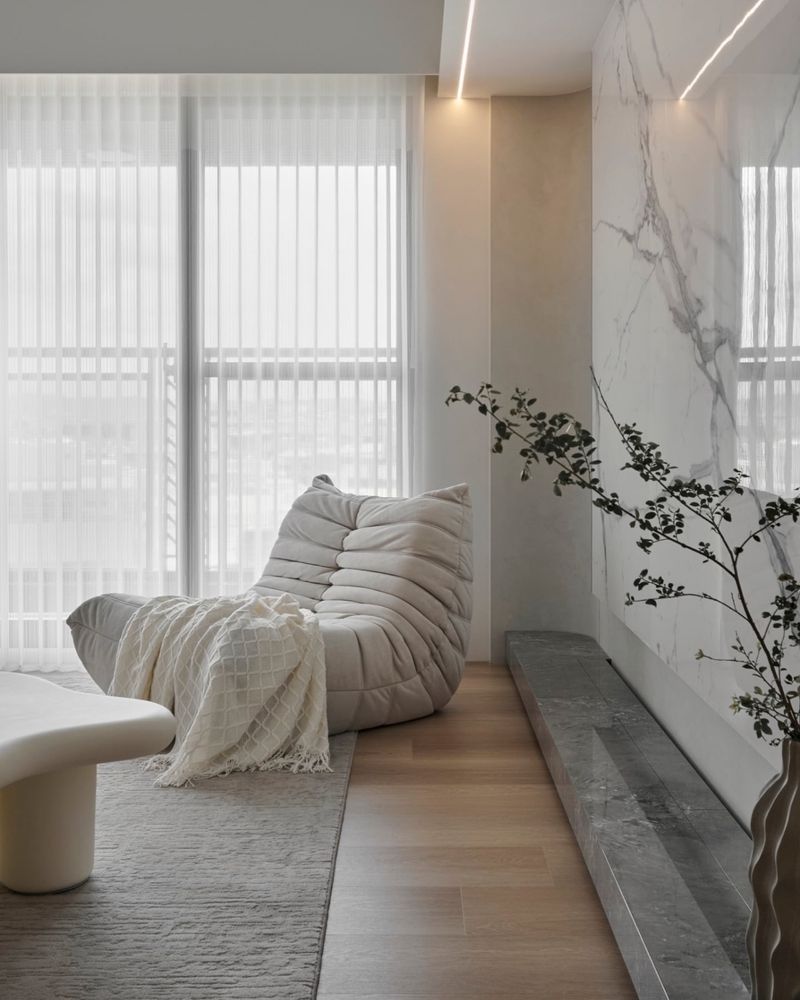 NOWOCZESNA Leniwa SOFA Wypoczynkowa | Pojedynczy FOTEL do Salonu