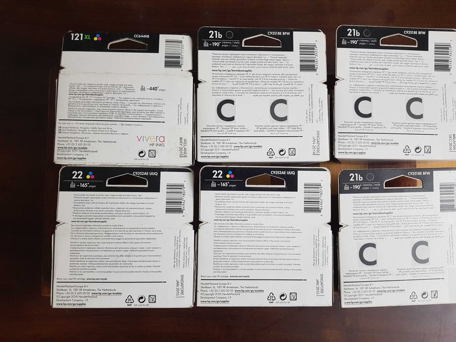 Картридж HP №121 XL Color CC644