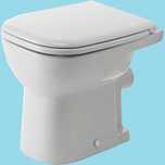 Duravit D-Code - miska wc stojąca odpływ poziomy - wymiana ekspozycji