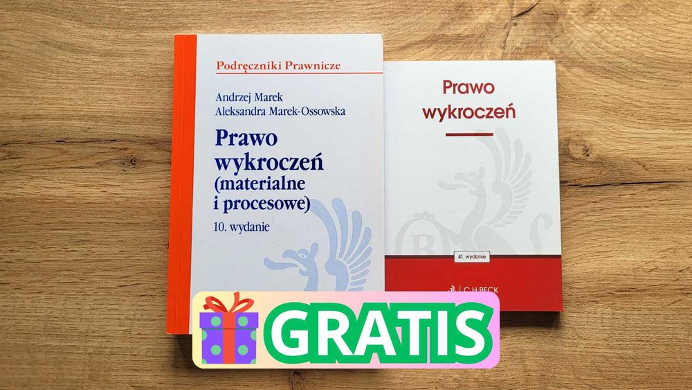 Prawo Wykroczeń z testami BECK Wyd. 10 + Kodeks + GRATIS