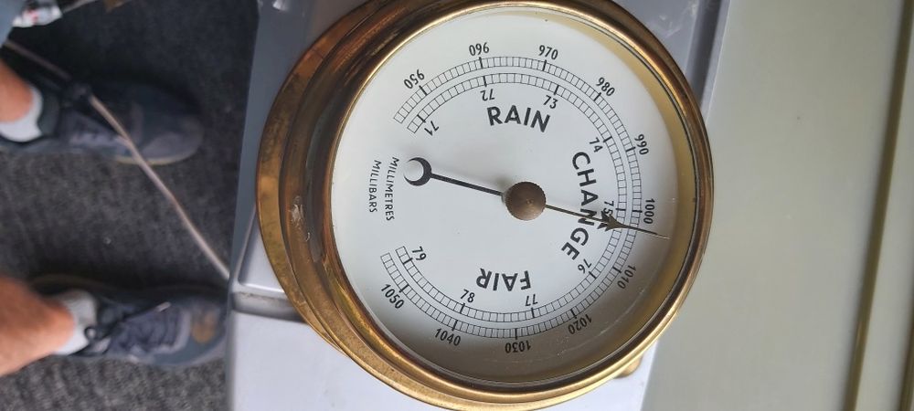 Stacja pogodowa na łódke żaglowkę sprawna