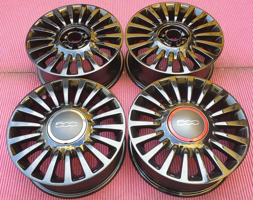 4145-Jantes 15 4x98 Originais Fiat 500 Punto Doblo