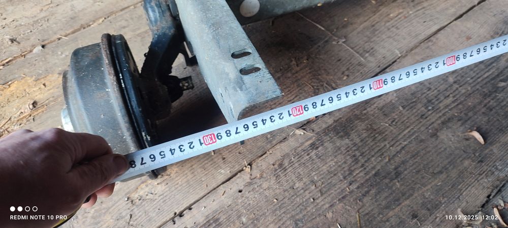 Продам осі на прицеп BPW 1350kg