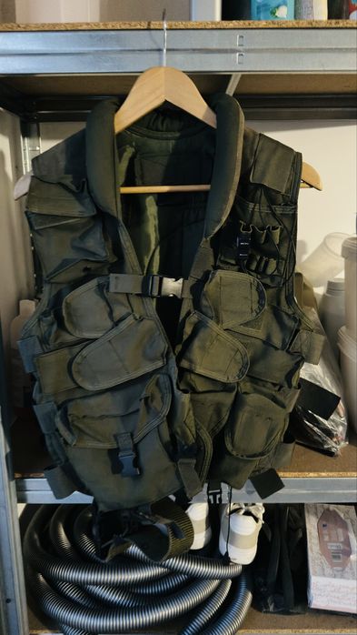Colete cinturao airsoft