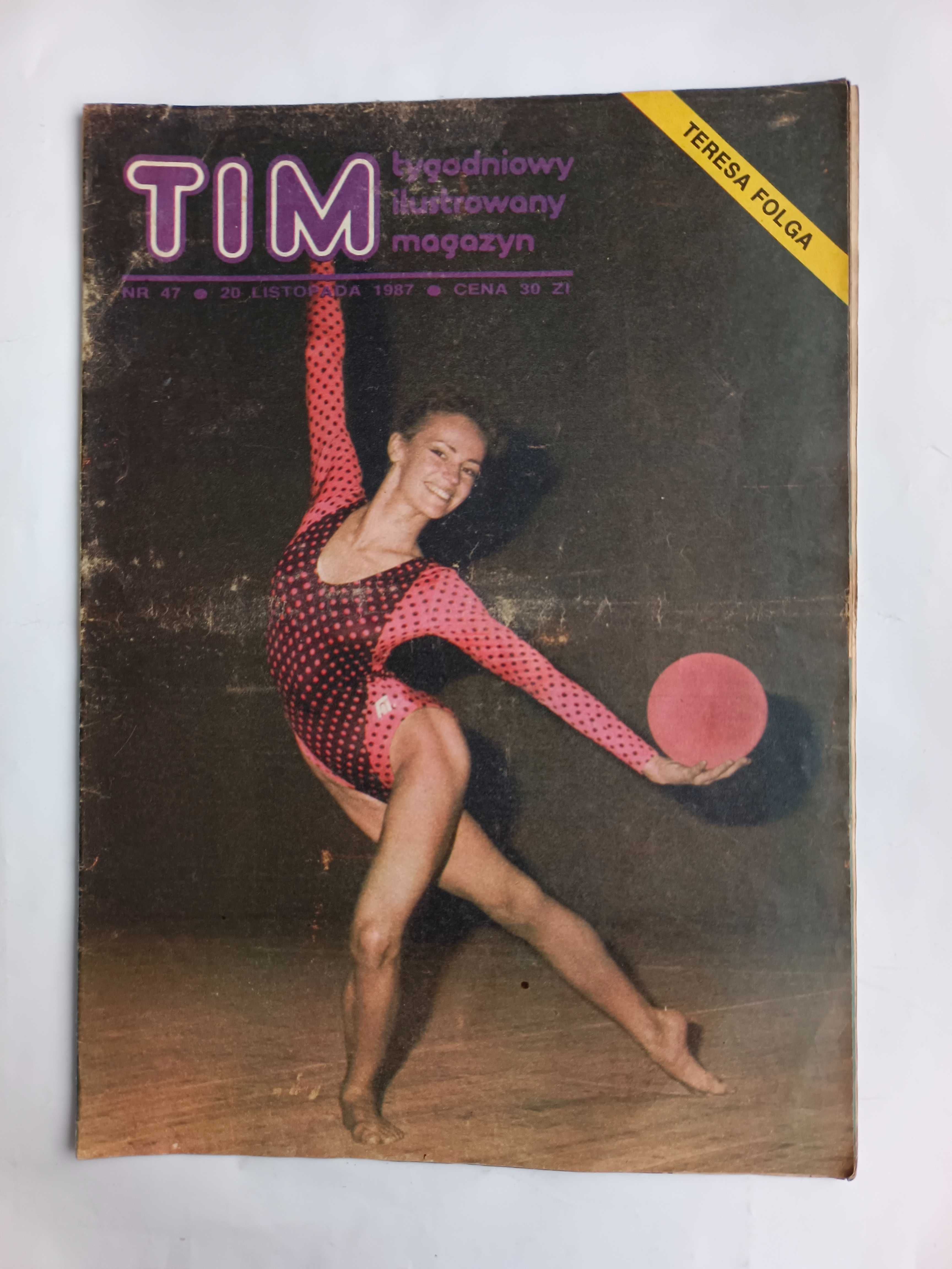 TIM 
Tygodniowy ilustrowany magazyn
Nr   47 z 25 listopada 1987 r.