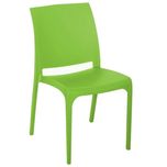 Nowoczesne krzesło VOLGA - Włoski Design - Kolor Limonka
