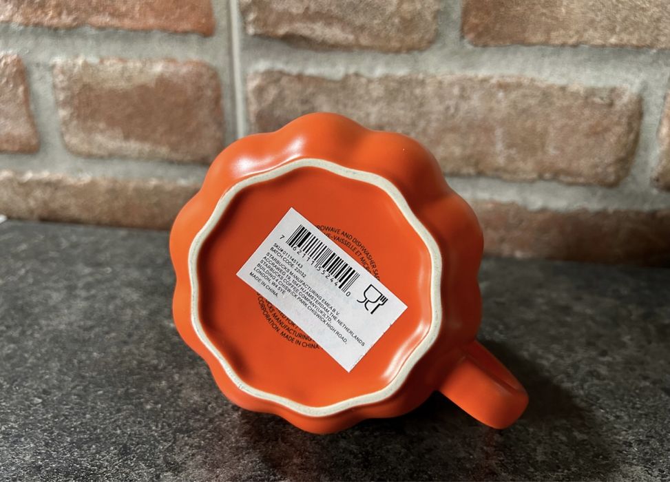 Pomarańczowy kubek dynia dyniowy Starbucks jesień halloween 355ml