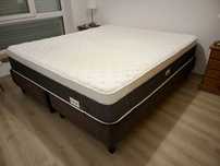 Cama King Size 200x180 com conjunto incluído