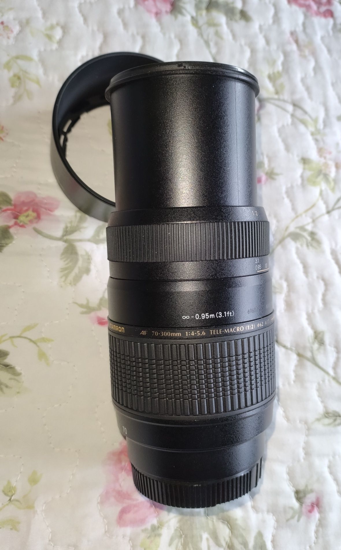 Objetiva Tamron AF 70/300 para Sony impecável