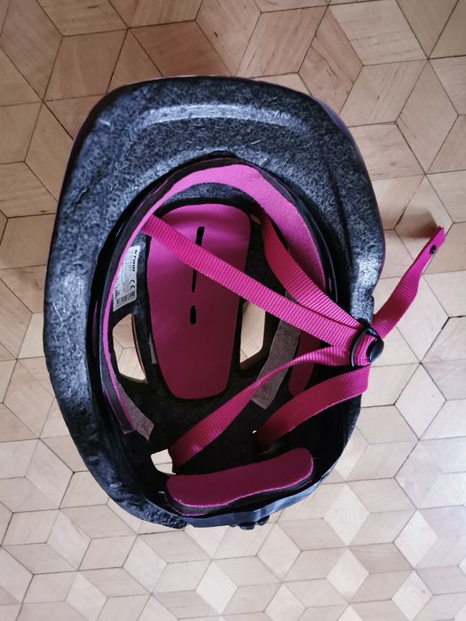 Kask rowerowy dziecięcy Btwin rozmiar 53-58